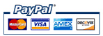 Payments Securely accepted through PayPal with your Credit Card or PayPal account.